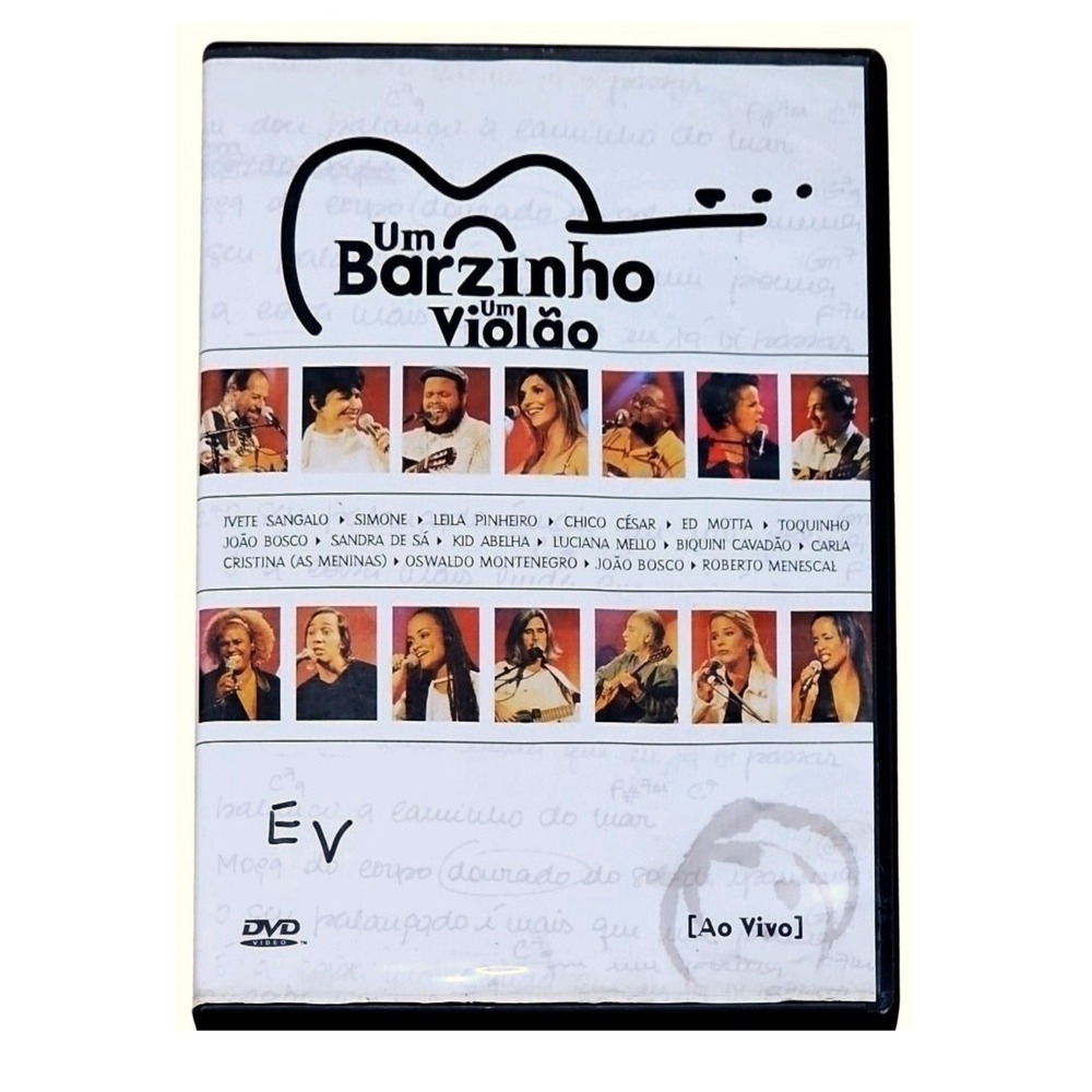 Universal‎ Um Barzinho um Violão Vol 1 Brazilian Music Live DVD Excellent VTG